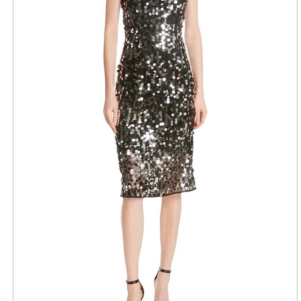 🖤🩶 NWT Milly  Sequin Jessie Dress